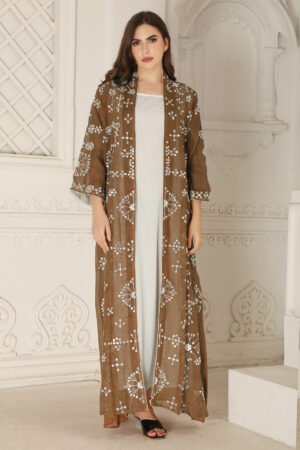 Embroidered cardigan Jacket