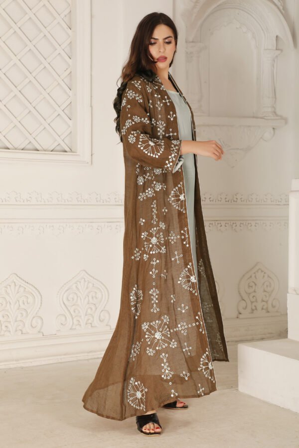 Embroidered cardigan Jacket - Image 4