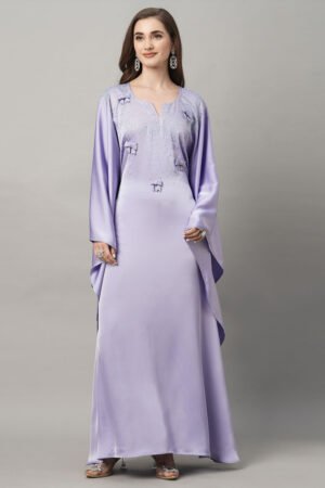 Designer Hotfix and Bows Kaftan