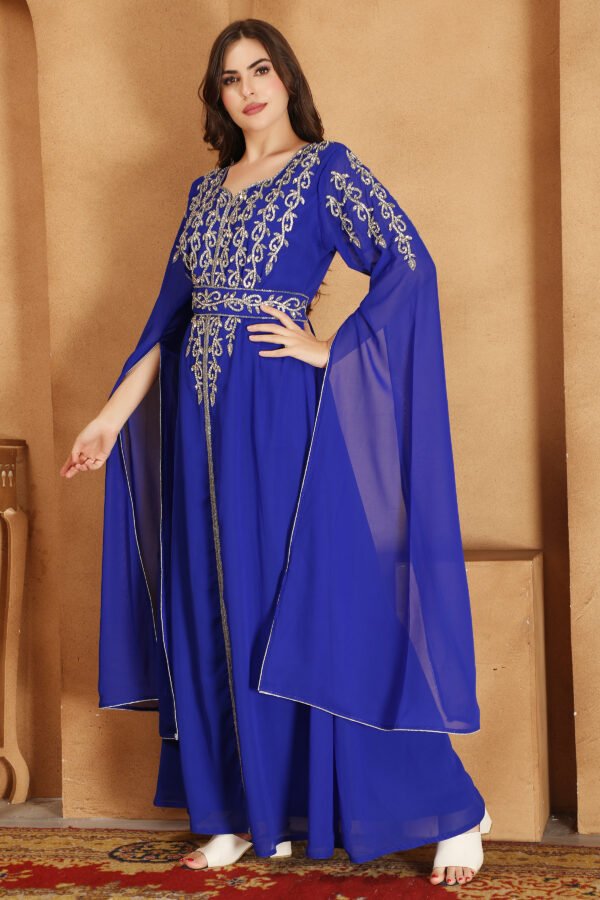 Exotic Kaftan Maxi Dress - Image 5