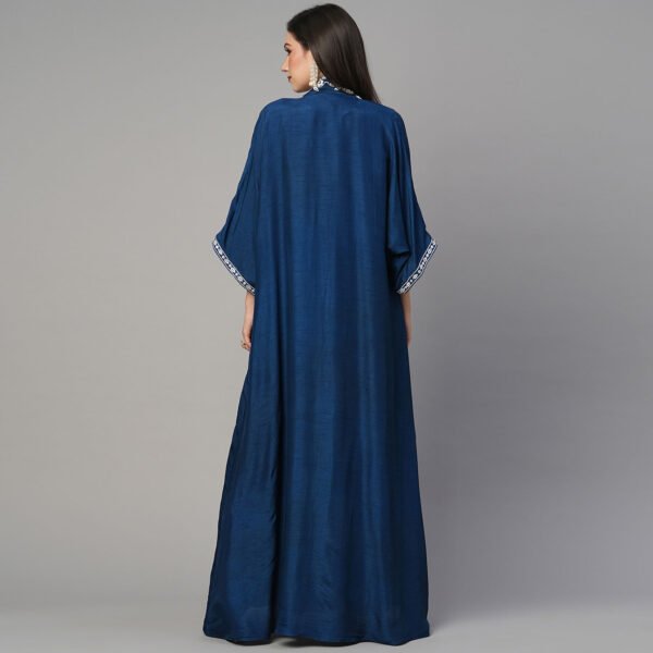 Mirror and Thread Embroidered Jacket - Image 4