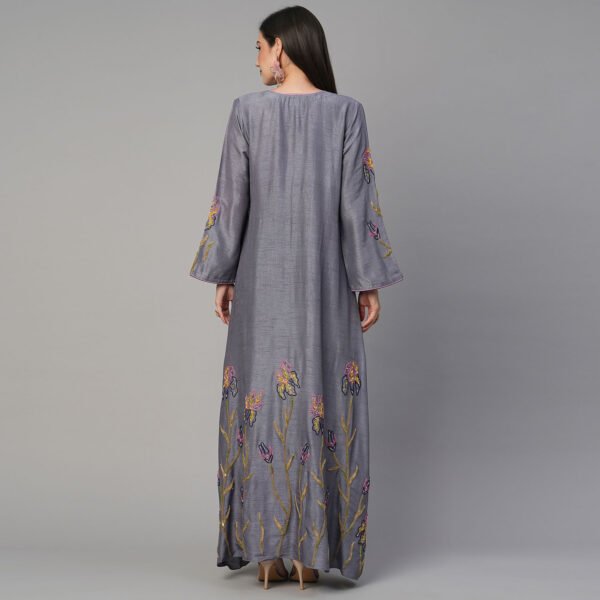 Floral Iris Jalabiya - Image 5